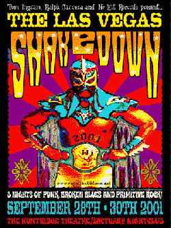 Poster - Las Vegas Shakedown 2001 